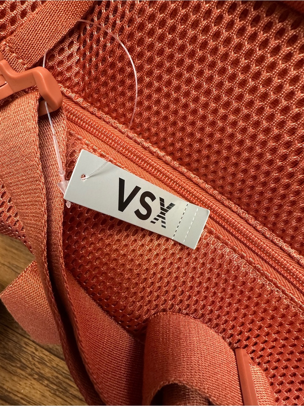 VSX Rust Orange Mesh Duffel Bag - Picture 4 of 4